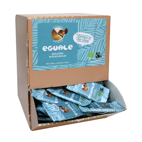 Eguale Mini Mjölkchoklad, 10g x 150st