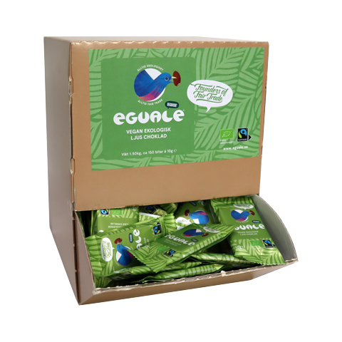 Eguale Mini Ljus Choklad, Vegansk 10g