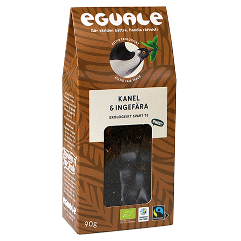 Eguale Kanel och ingefära svart löste, 90g