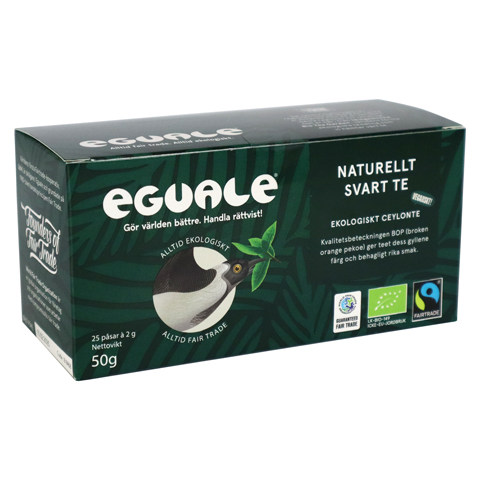 Eguale Naturellt Svart Te