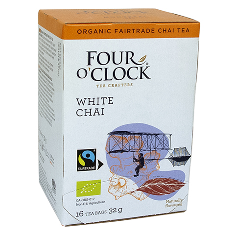 White tea Chai , Four O'Clock