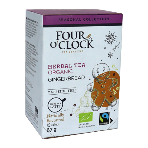 Gingerbread Herbal Winter tea, Four O'Clock