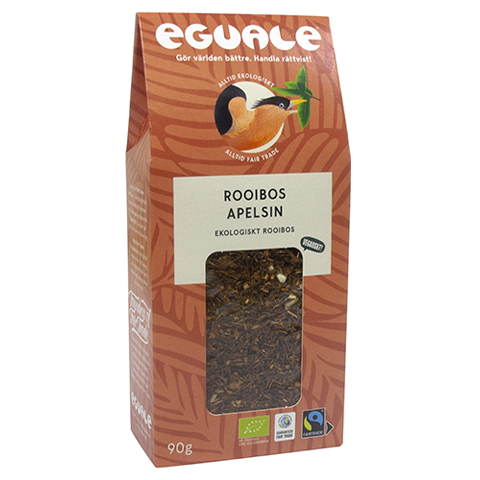 Eguale Rooibos apelsin rött löste, 90g