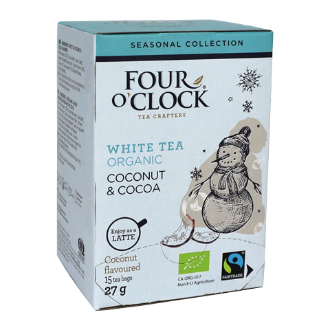Winter White Tea Coconut & Cocoa, Four O'Clock